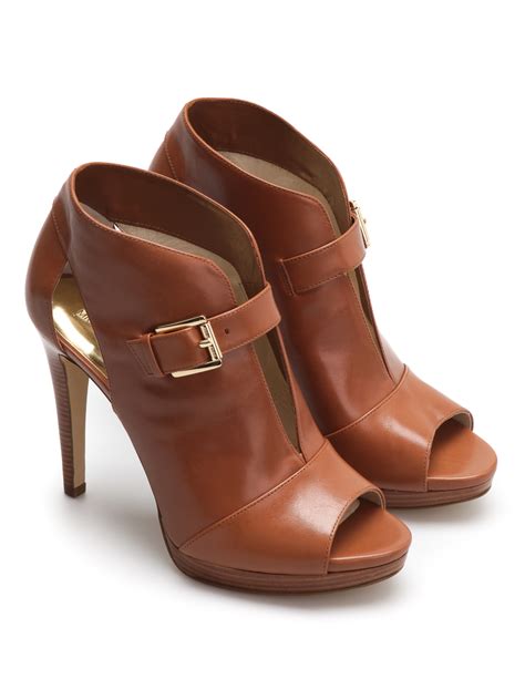 michael kors leather boots for women|Michael Kors isabella ankle boot.